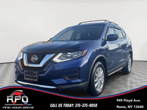 Blue 2018 Nissan Rogue SV for sale in Rome, NY
