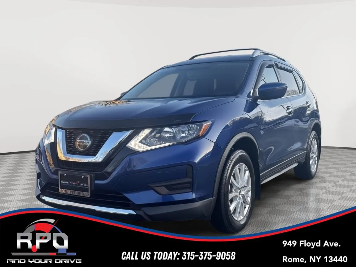 Blue 2018 Nissan Rogue SV for sale in Rome, NY