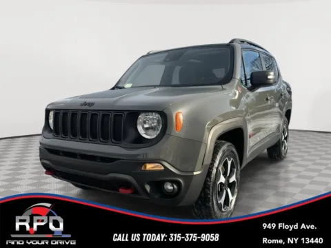 Gray 2021 Jeep Renegade Trailhawk for sale in Rome, NY