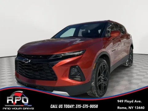 Orange 2021 Chevrolet Blazer LT for sale in Rome, NY