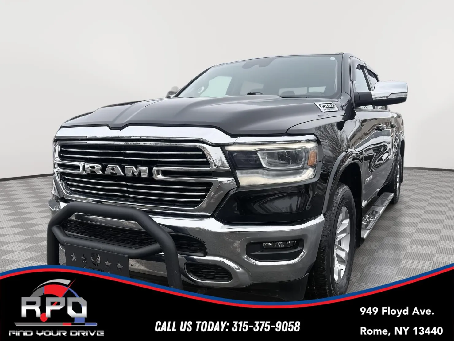 Black 2022 Ram 1500 Laramie for sale in Rome, NY