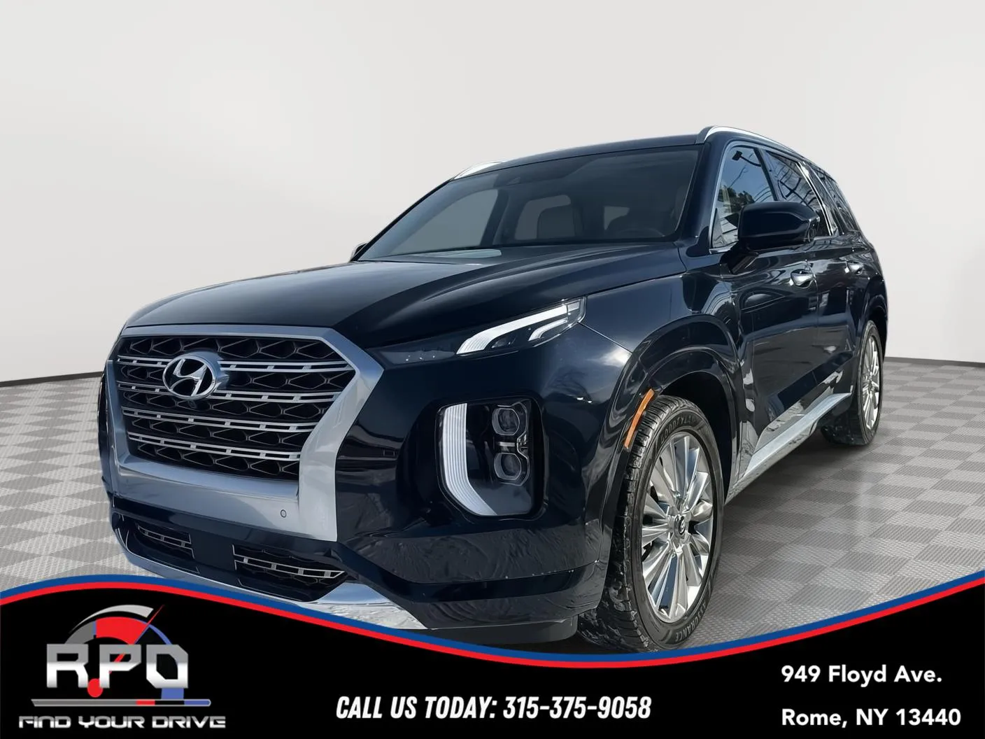 Blue 2020 Hyundai Palisade Limited for sale in Rome, NY