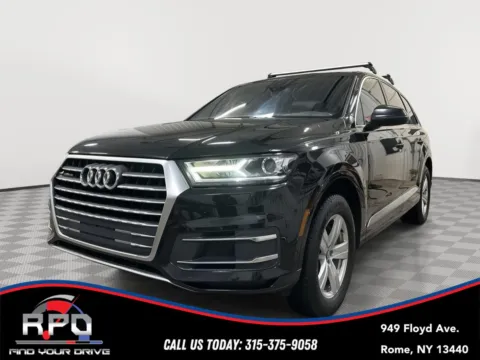 Black 2019 Audi Q7 Premium for sale in Rome, NY