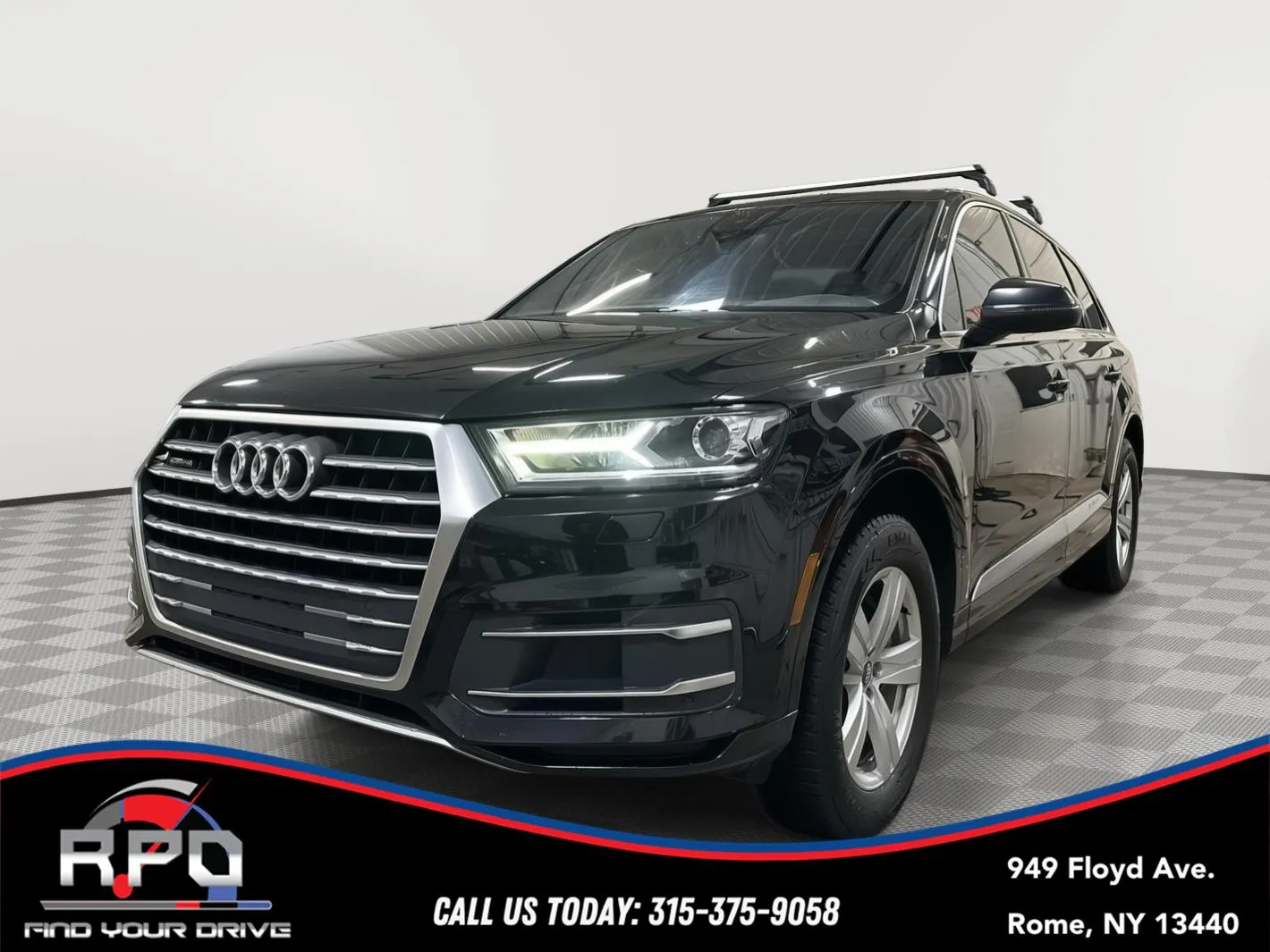 Black 2019 Audi Q7 Premium for sale in Rome, NY