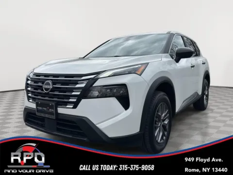 White 2024 Nissan Rogue S for sale in Rome, NY