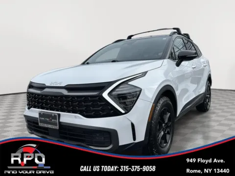 White 2024 Kia Sportage X-Pro Prestige for sale in Rome, NY