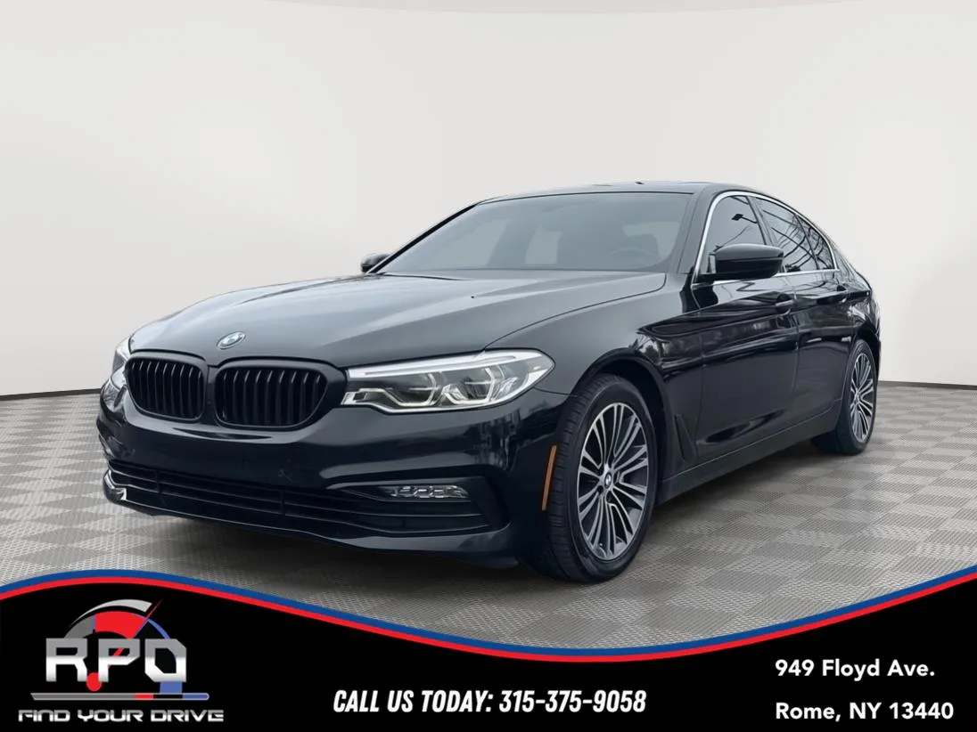Black 2017 BMW 5 Series 540i xDrive for sale in Rome, NY