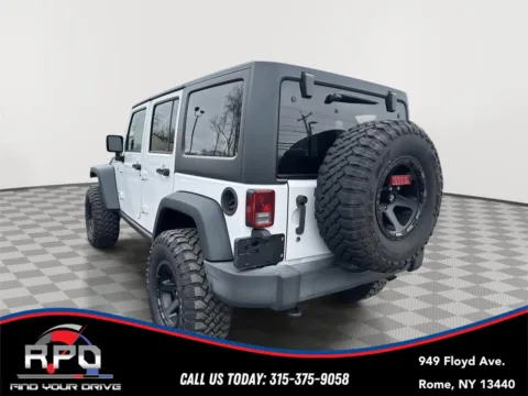 Another view of 2016 Jeep Wrangler Unlimited Rubicon for sale in Rome, NY at Rome Preowned Auto Sales