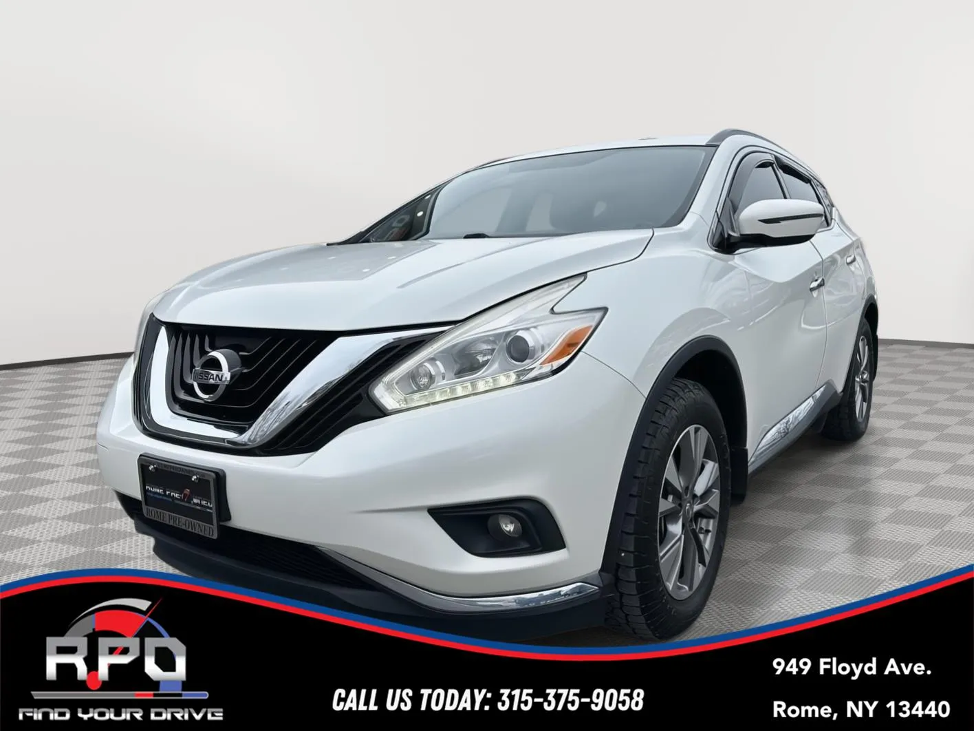 White 2017 Nissan Murano SV for sale in Rome, NY