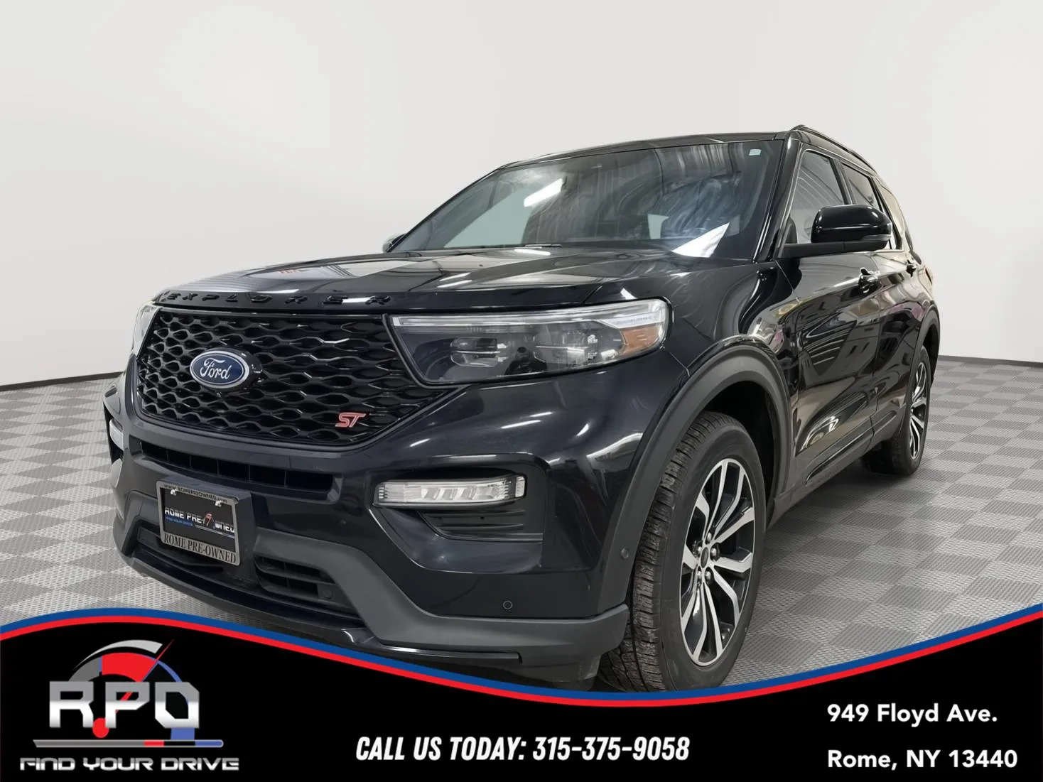 Black 2020 Ford Explorer ST for sale in Rome, NY