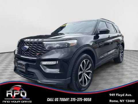 Black 2020 Ford Explorer ST for sale in Rome, NY