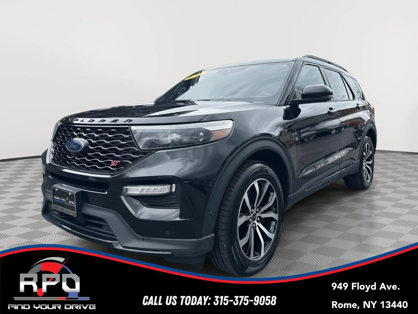 Black 2020 Ford Explorer ST for sale in Rome, NY