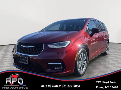 Red 2023 Chrysler Pacifica Hybrid Touring L for sale in Rome, NY