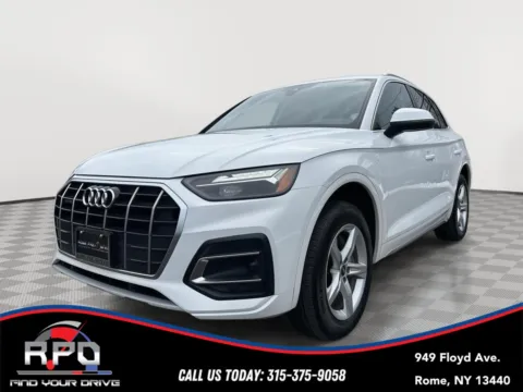 White 2021 Audi Q5 Premium for sale in Rome, NY