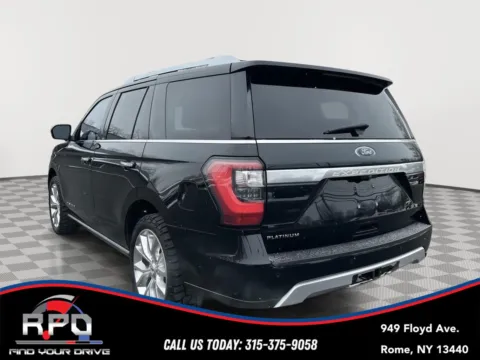 Another view of 2018 Ford Expedition Platinum for sale in Rome, NY at Rome Preowned Auto Sales