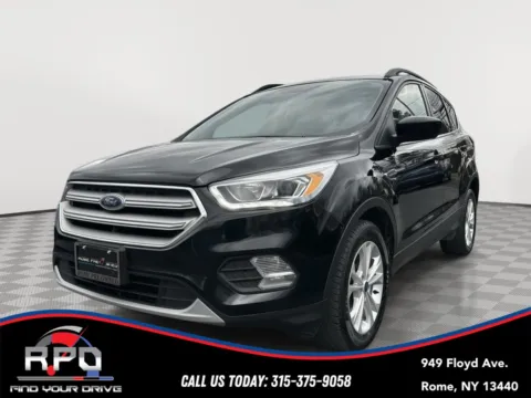Black 2018 Ford Escape SEL for sale in Rome, NY