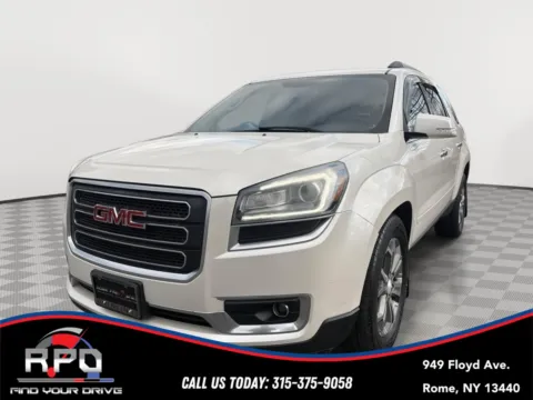 White 2015 GMC Acadia SLT for sale in Rome, NY