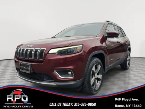 Red 2019 Jeep Cherokee Limited for sale in Rome, NY