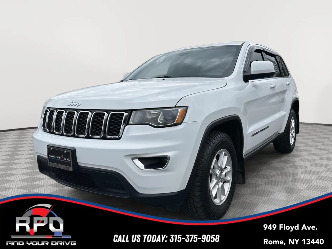White 2018 Jeep Grand Cherokee Laredo for sale in Rome, NY