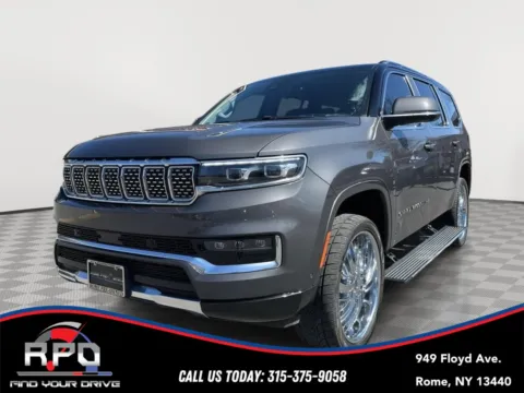 Black 2022 Jeep Grand Wagoneer Series I for sale in Rome, NY