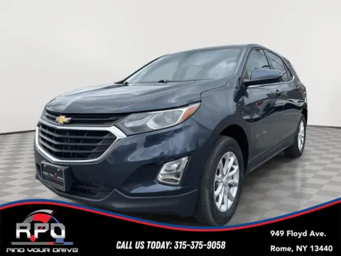 Blue 2018 Chevrolet Equinox LT for sale in Rome, NY