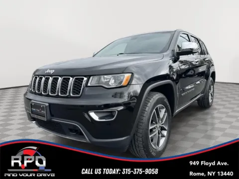 Black 2017 Jeep Grand Cherokee Limited for sale in Rome, NY