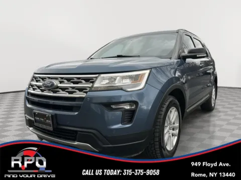 Blue 2018 Ford Explorer XLT for sale in Rome, NY
