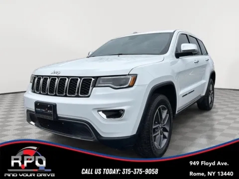 White 2018 Jeep Grand Cherokee Limited for sale in Rome, NY