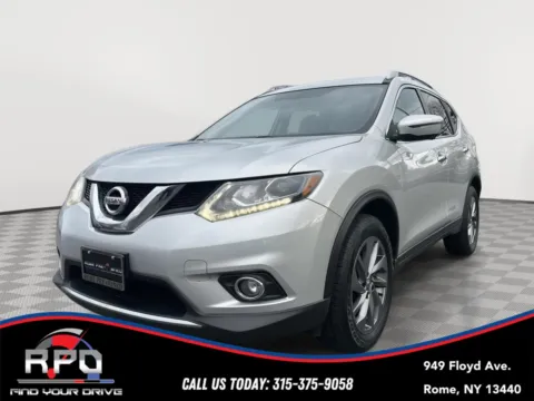 Silver 2016 Nissan Rogue SL for sale in Rome, NY