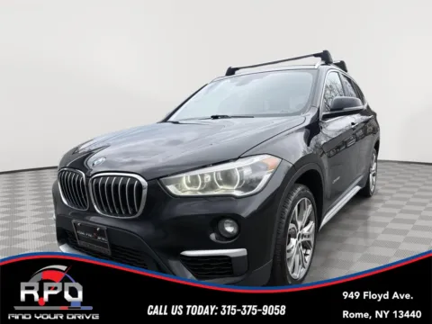 Black 2017 BMW X1 xDrive28i for sale in Rome, NY