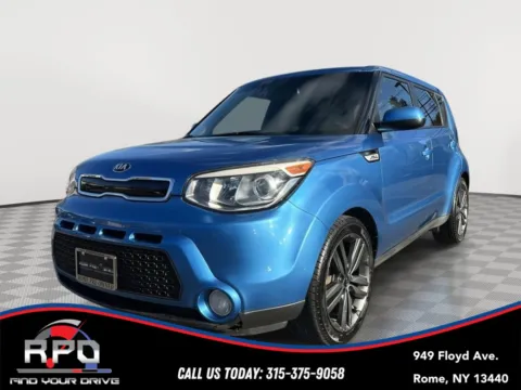 Blue 2015 Kia Soul + for sale in Rome, NY