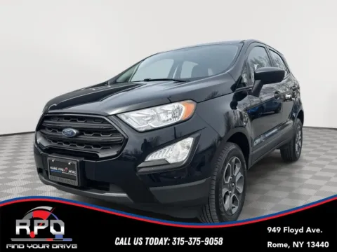 Black 2018 Ford EcoSport S for sale in Rome, NY