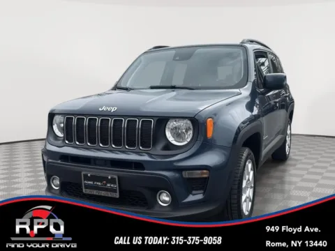 Blue 2021 Jeep Renegade Latitude for sale in Rome, NY