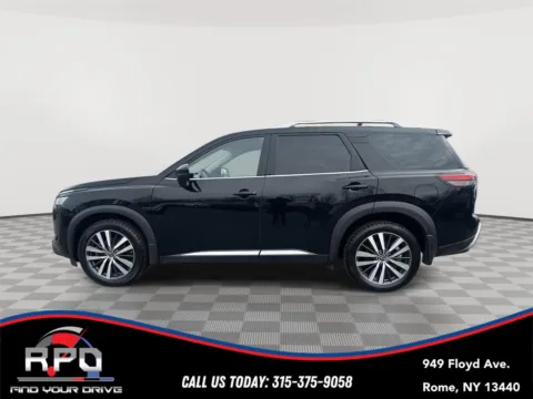 Photos of 2022 Nissan Pathfinder Platinum for sale in Rome, NY at Rome Preowned Auto Sales
