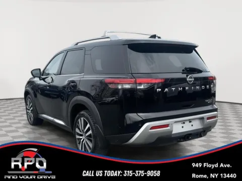 Another view of 2022 Nissan Pathfinder Platinum for sale in Rome, NY at Rome Preowned Auto Sales