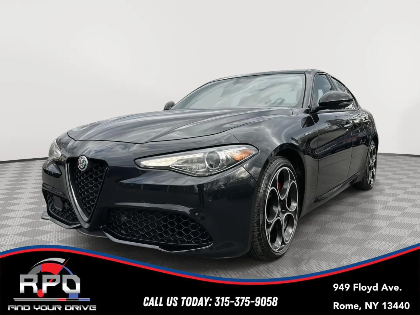 Black 2022 Alfa Romeo Giulia Veloce for sale in Rome, NY