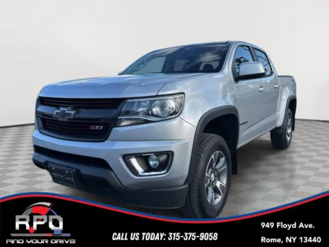 Silver 2018 Chevrolet Colorado 4WD Z71 for sale in Rome, NY