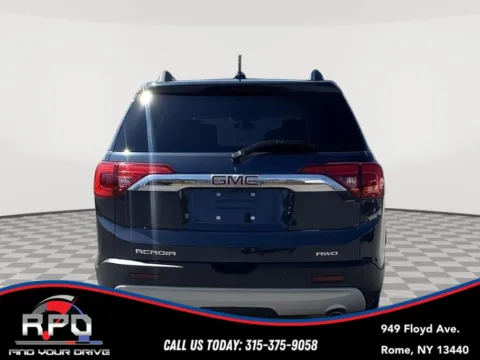 Another view of 2018 GMC Acadia SLE for sale in Rome, NY at Rome Preowned Auto Sales