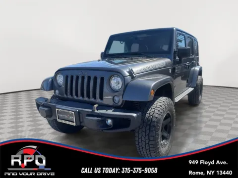 Gray 2018 Jeep Wrangler JK Unlimited Golden Eagle for sale in Rome, NY