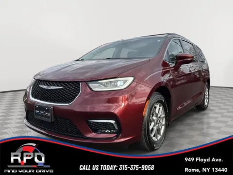 Red 2021 Chrysler Pacifica Touring for sale in Rome, NY