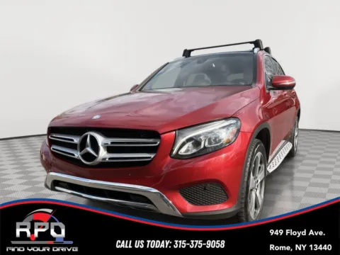 Red 2017 Mercedes-Benz GLC 300 for sale in Rome, NY