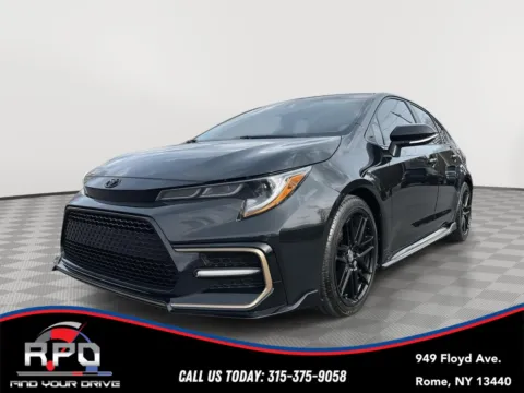 Black 2022 Toyota Corolla SE for sale in Rome, NY