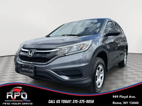 Gray 2016 Honda CR-V LX for sale in Rome, NY