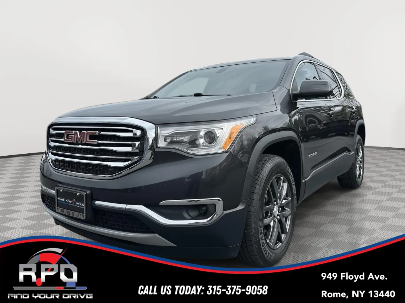 Gray 2018 GMC Acadia SLT for sale in Rome, NY