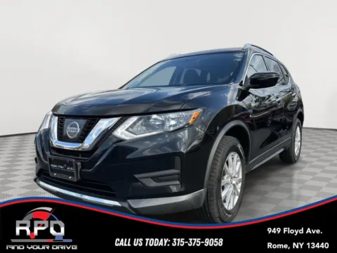 Black 2017 Nissan Rogue SV for sale in Rome, NY
