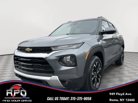 Gray 2021 Chevrolet Trailblazer LT for sale in Rome, NY