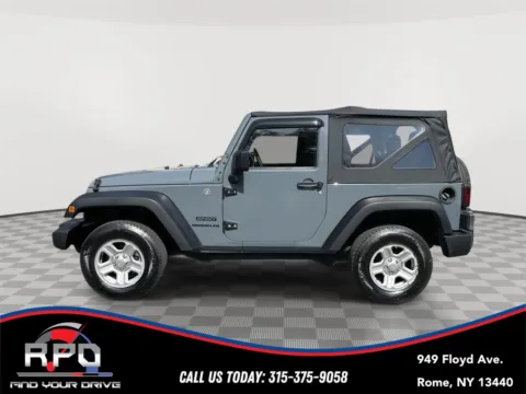 Photos of 2015 Jeep Wrangler Sport for sale in Rome, NY at Rome Preowned Auto Sales
