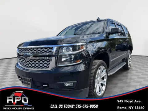 Black 2018 Chevrolet Tahoe LT for sale in Rome, NY