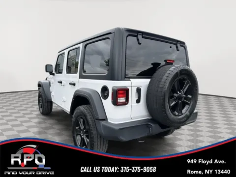 Another view of 2021 Jeep Wrangler Unlimited Sport Altitude for sale in Rome, NY at Rome Preowned Auto Sales