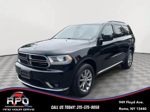Black 2018 Dodge Durango SXT for sale in Rome, NY